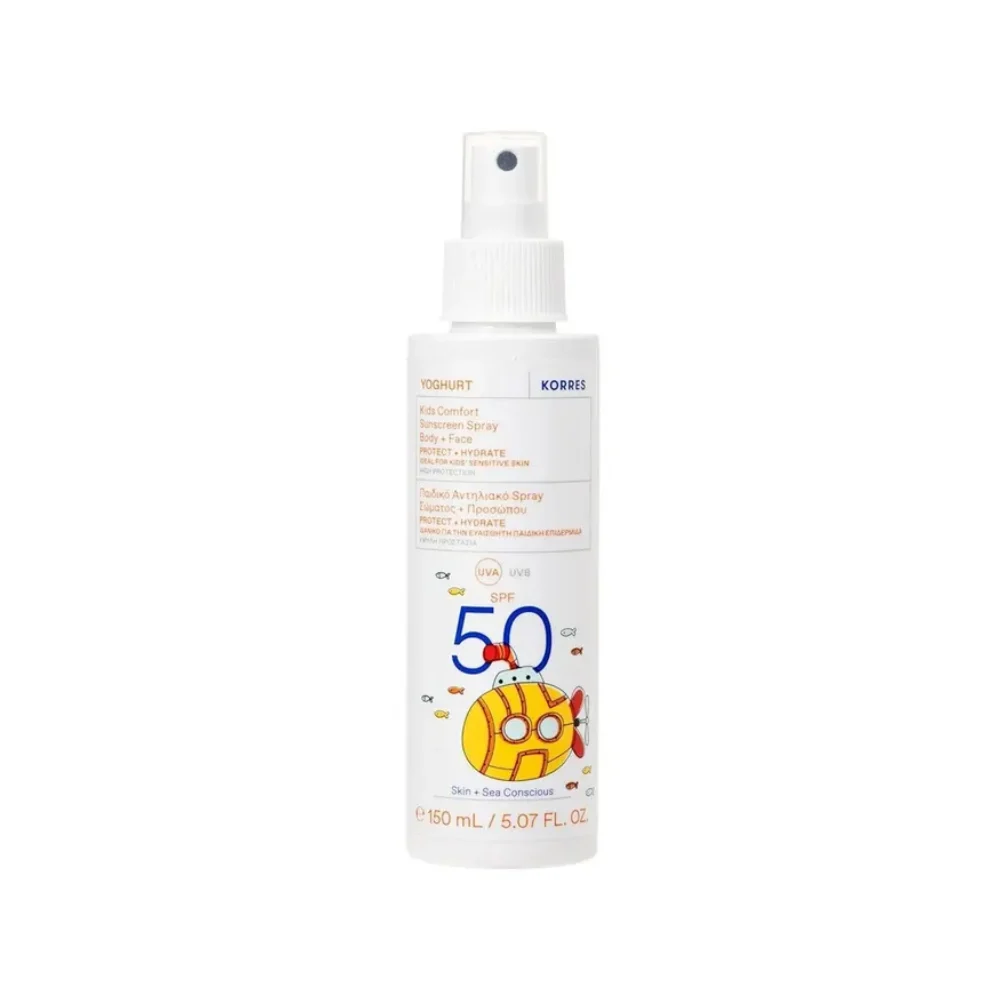 Korres Yoghurt Crema Solare Bambini Viso & Corpo SPF50 150ml
