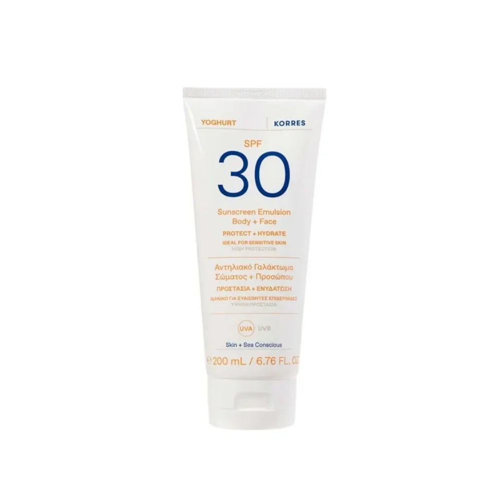 Korres Yoghurt Crema Solare Viso & Corpo SPF30 200ml