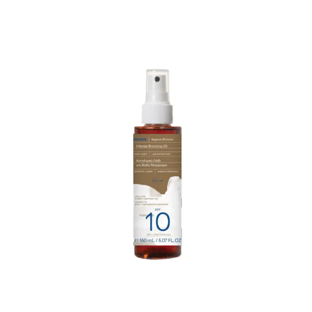 Korres Aegean Bronze Olio Solare Abbronzante SPF10 150ml