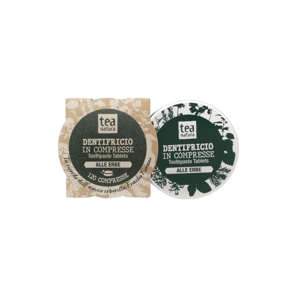 Tea Natura Dentifricio In Compresse Alle Erbe 120 Pezzi
