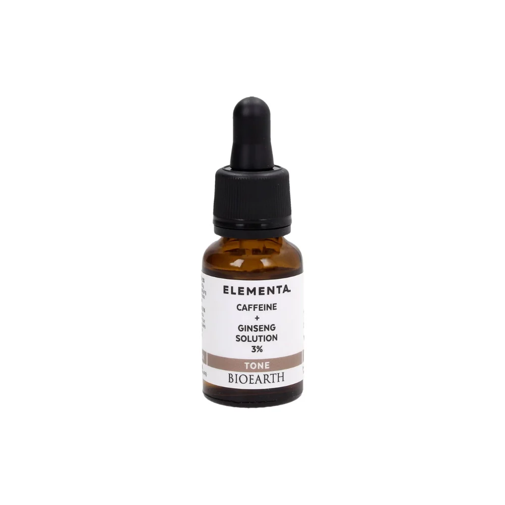Bioearth ELEMENTA TONE Caffeina Ginseng Soluzione 3% 30 ml