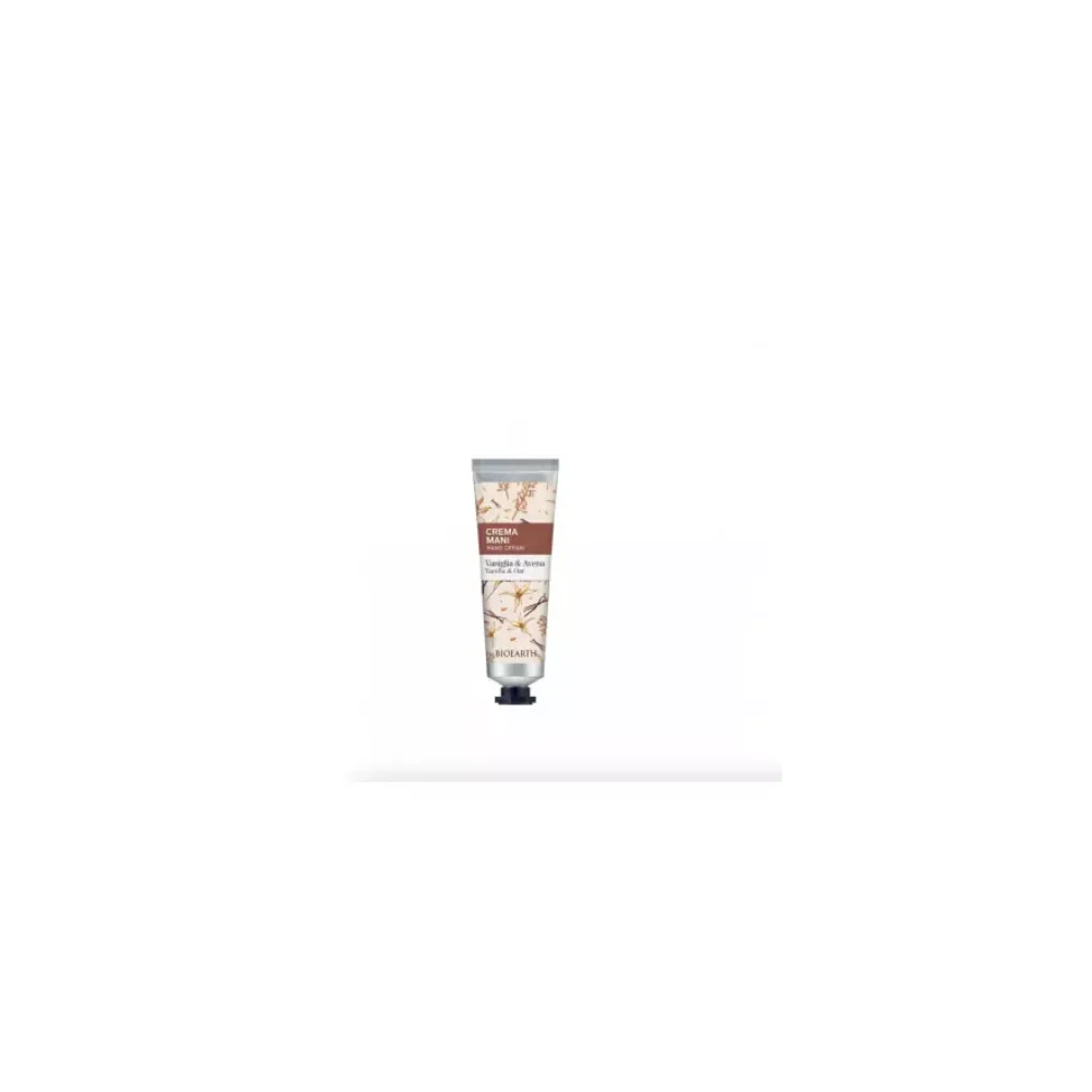 Bioearth Famiglia Crema Mani Edizione Speciale Vaniglia e Avena (30 ml)