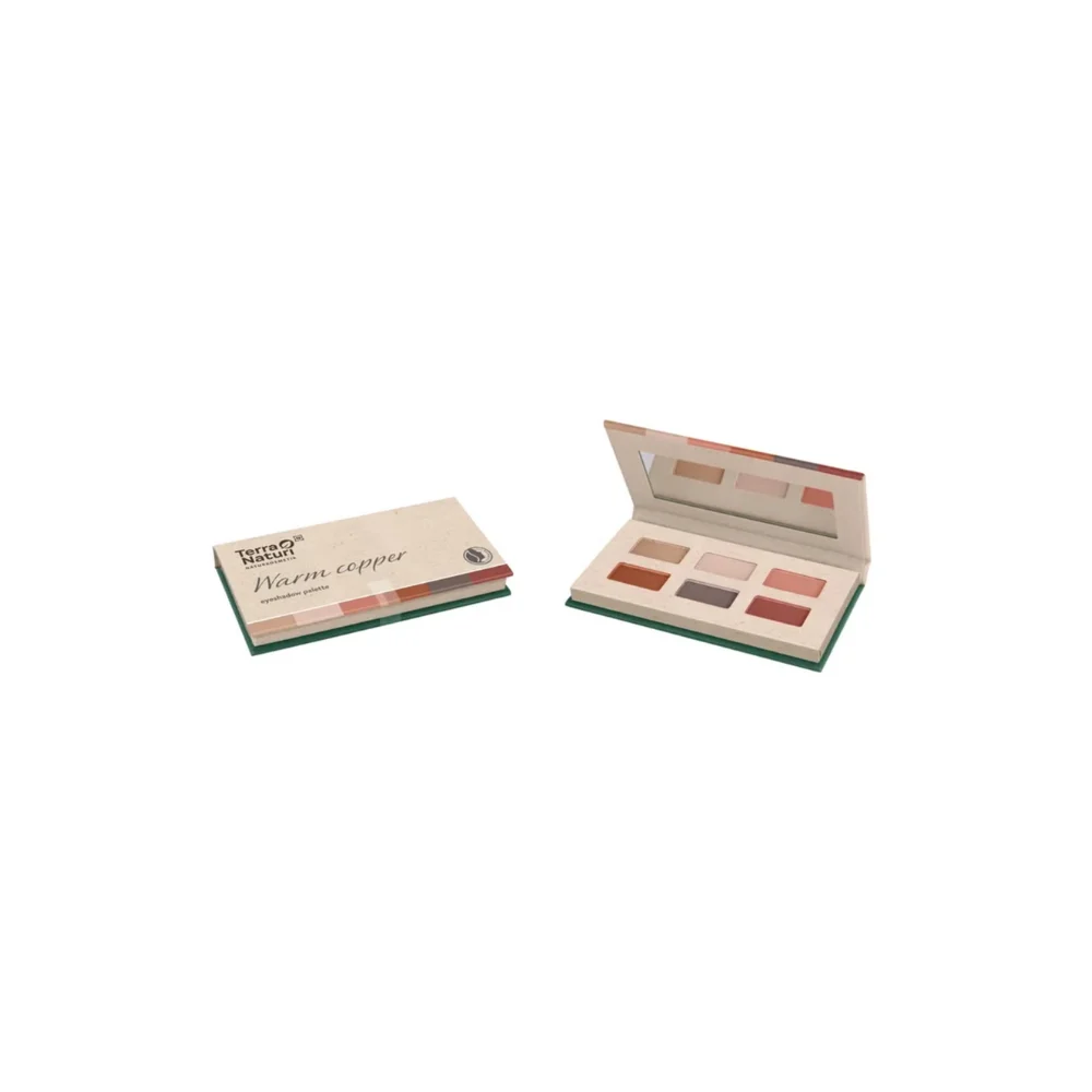 Terra naturi Palette di 6 Ombretti, RAME CALDO (3,60 g)