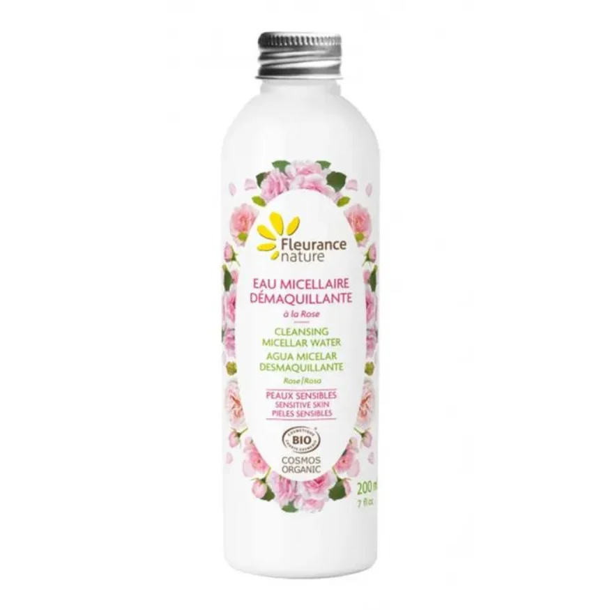 Fleurance Nature ACQUA MICELLARE smacchiante alla ROSA BIO Pelli sensibili 200ml