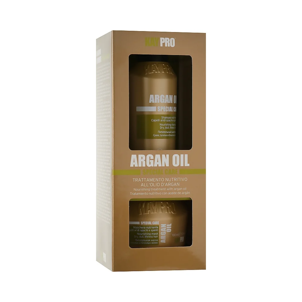 Set per la cura speciale dell'olio di argan KayPro 2x100 ml