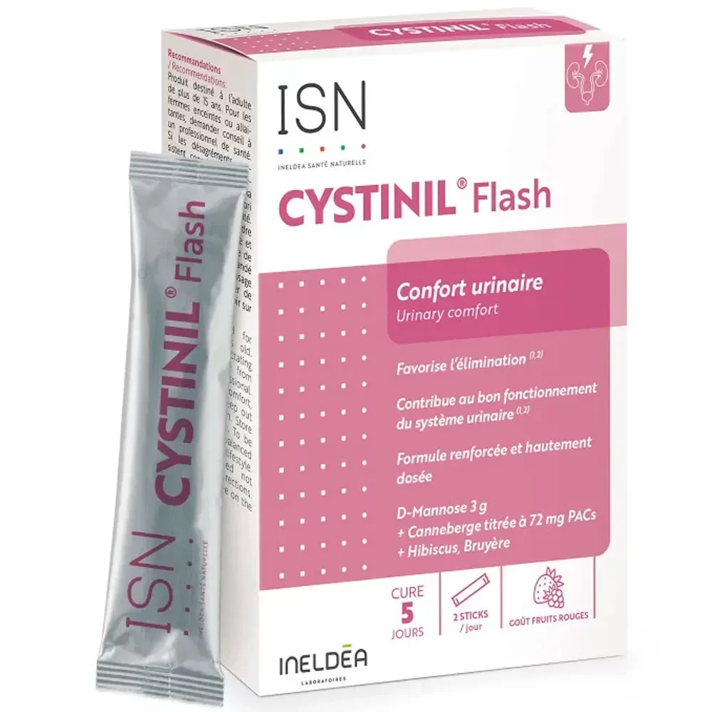 Ineldea Santé Naturelle Cistinil Flash Comfort Urinario 10 Stick