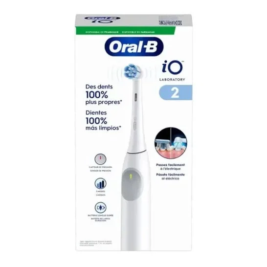 Oral-B Io 2 Escova Elétrica Branca 1 Unidade