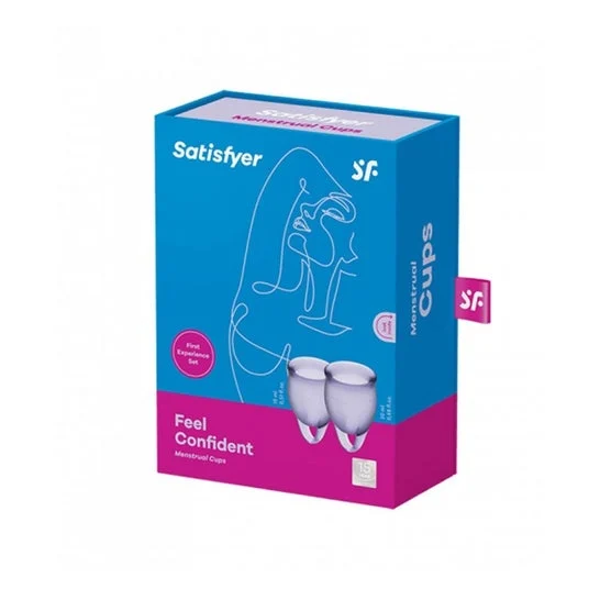 Satisfyer Feel Confident Menstrual Cup 2 pezzi