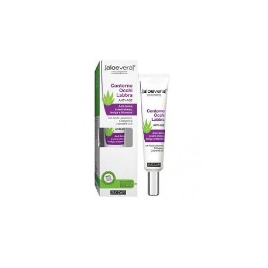 Zuccari Aloevera2 Contorno Occhi Labbra Anti-Age 18ml