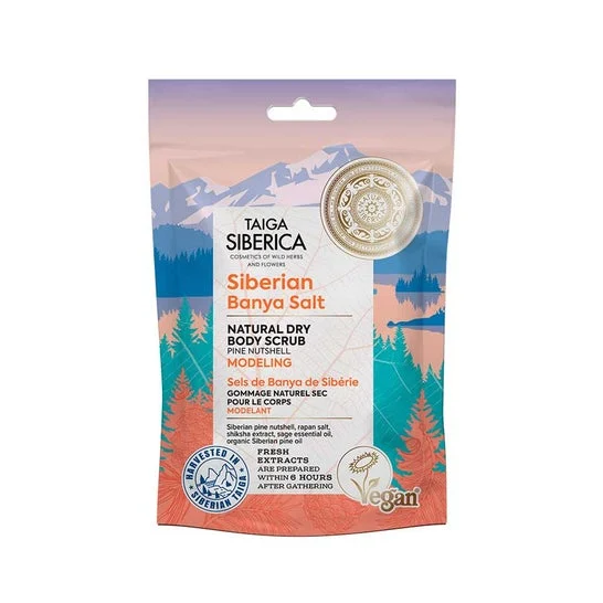 Natura Siberica Scrub secco rimodellante naturale per il corpo 250ml