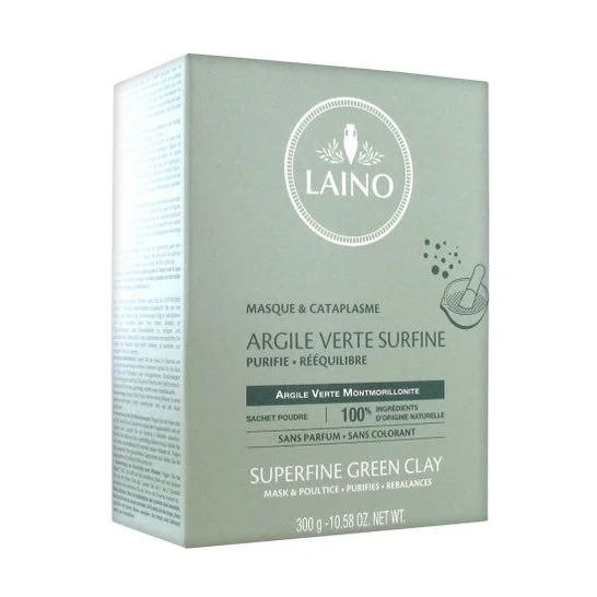 LAINO Green clay surfine Box da 300 grammi