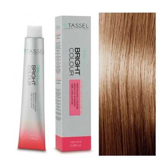 Tassel 8.01 Cool Light Blonde Keratin Dye 100ml