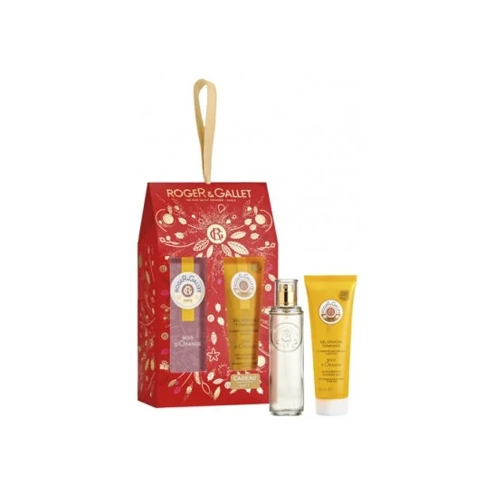 Scatola di legno arancione Roger Gallet