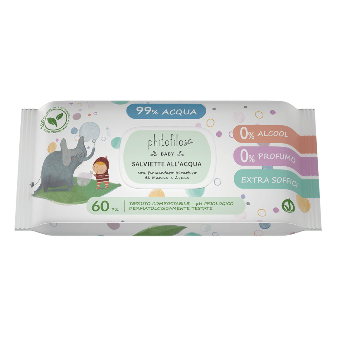 PHITOFILOS Baby – Salviette all’Acqua
