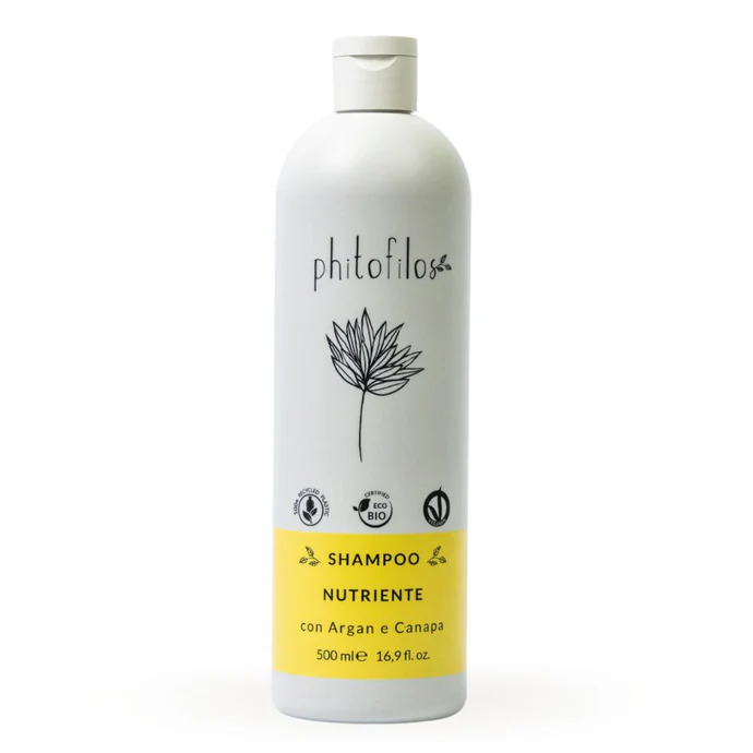PHITOFILOS Shampoo Nutriente con Argan e Canapa 500 ml