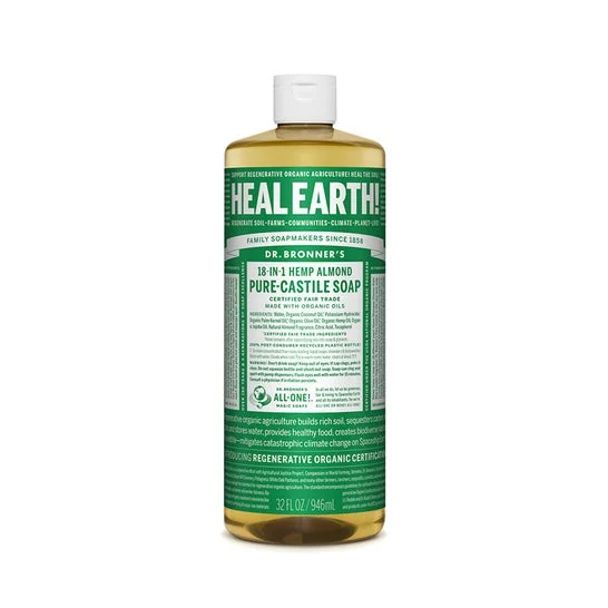 Dr. Bronner's Jabón Líquido Almendras Bio 945ml
