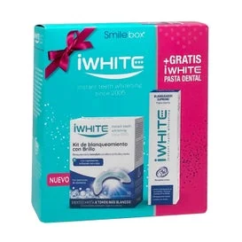 Iwhite Kit Blanqueamiento Brillo 10 Moldes + Dentífrico 75ml