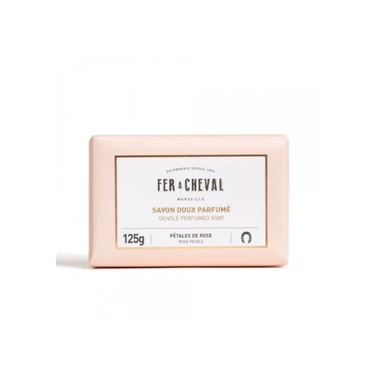 Fer à Cheval Jabón Pétalos de Rosa 125g