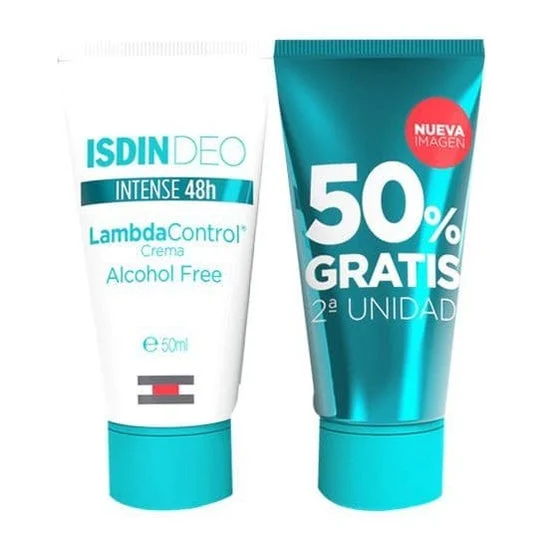 Isdin Lambda Control Deodorant Cream 2x50ml
