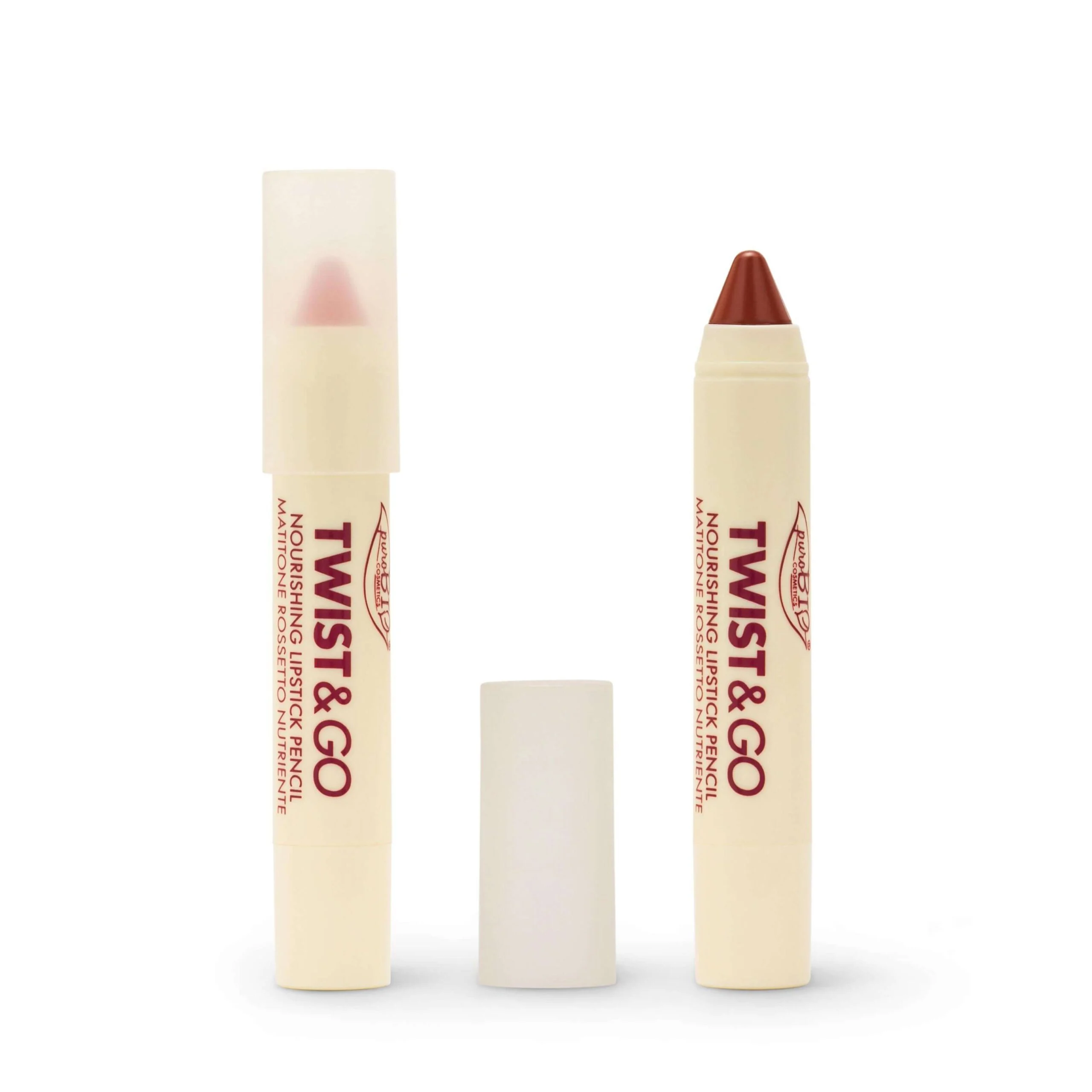 PUROBIO Twist & Go – Matitone Rossetto Nutriente 506 Dark Mauve