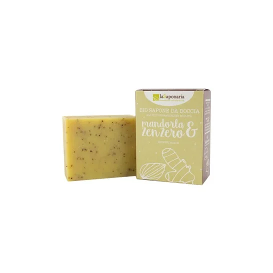 La Saponaria Saponetta Mandorla e Zenzero 100g
