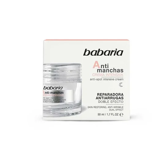 Babaria Crema Intensiva Anti Macchiolina Antirughe 50Ml
