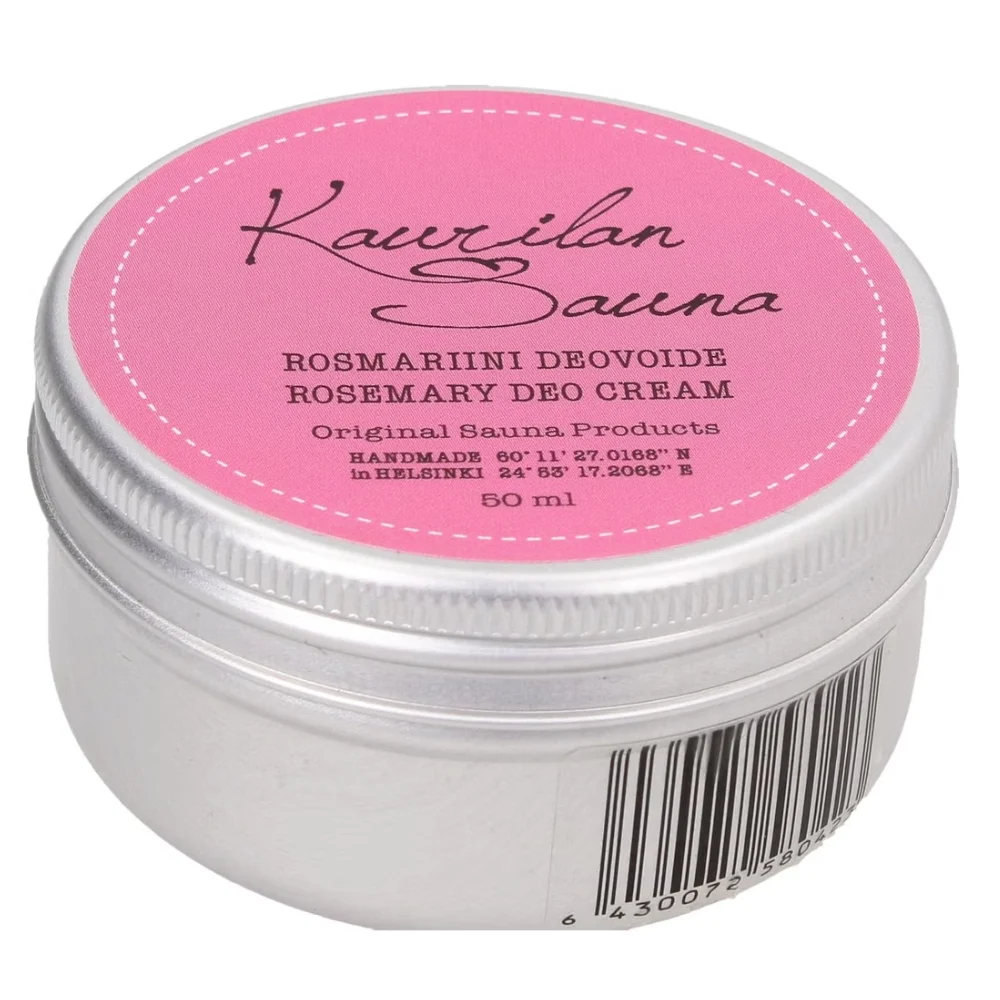 Kaurilan sauna Crema Deodorante Vegana al Rosmarino (50 ml)