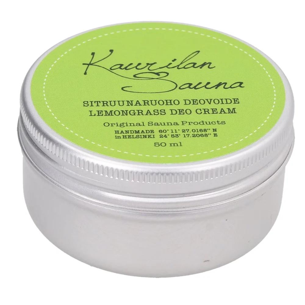 Kaurilan sauna Crema Deodorante vegana citronella (50 ml)