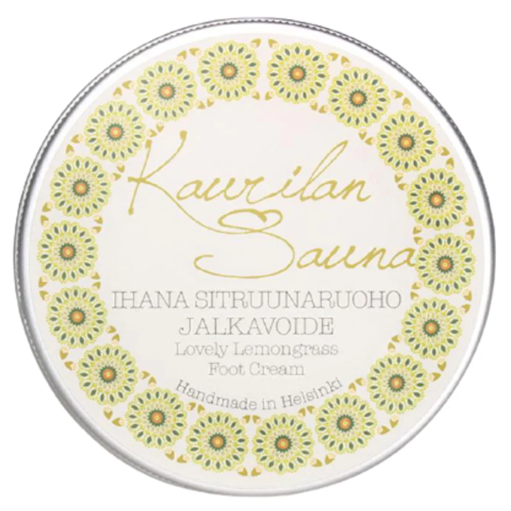 Kaurilan sauna Crema Piedi Lovely Lemongrass (125 g)