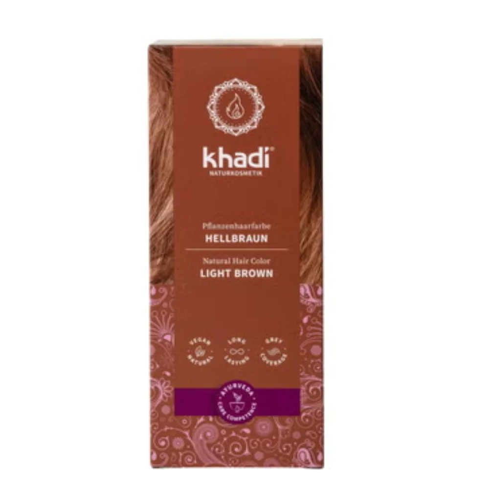 Khadi® Tinta Vegetale - Castano Chiaro 100 g