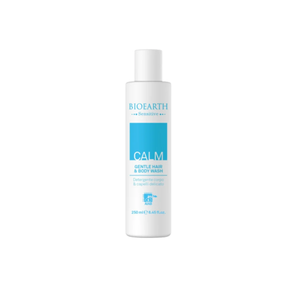 Bioearth Sensitive Calm Detergente Corpo & Capelli Delicato, 250 ml