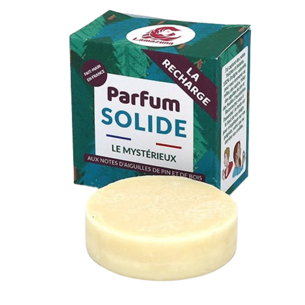 Lamazuna Ricarica Profumo Solido, Mystérieux (21 g)