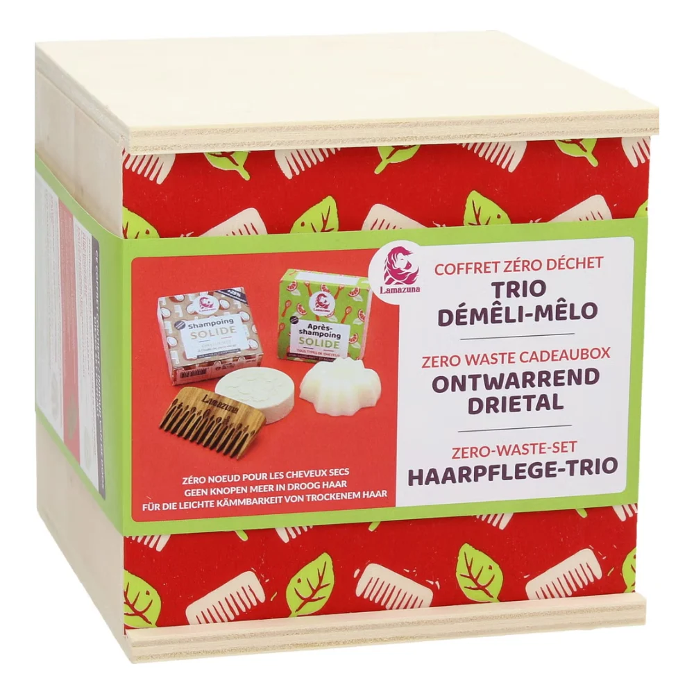 Lamazuna Cofanetto Trio per il Trattamento dei Capelli