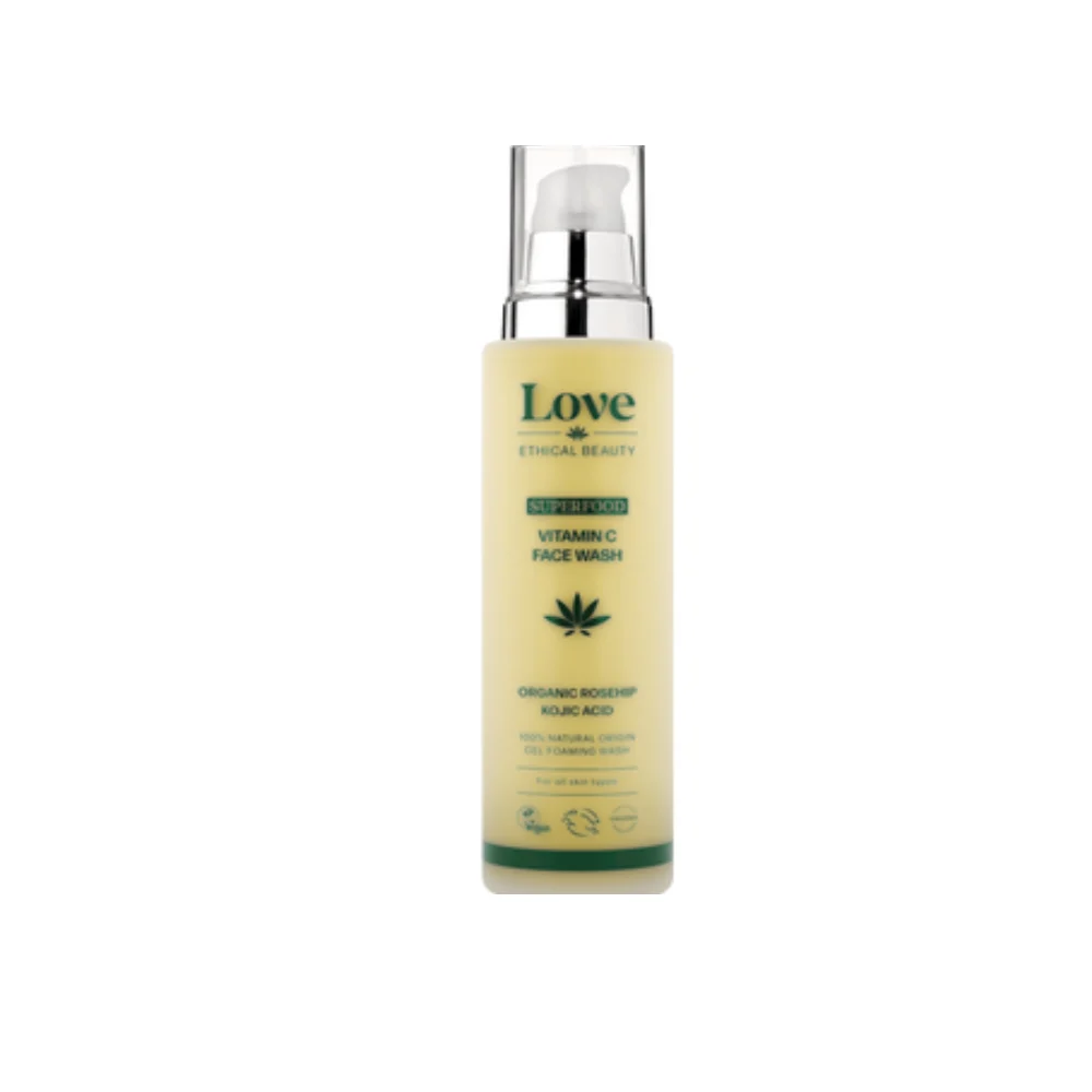 Love ethical beauty Superfood Detergente Viso alla Vitamina C, 100 g