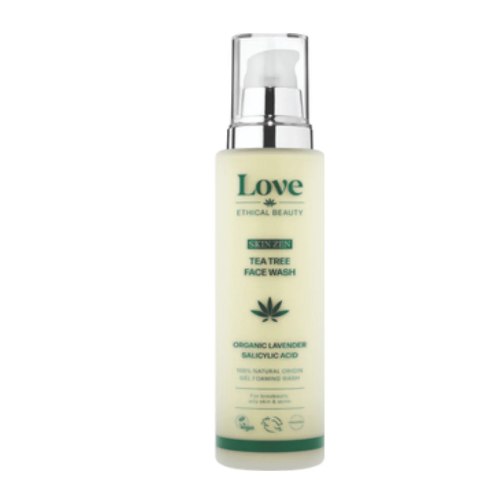 Love ethical beauty Skin Zen Tea Tree Detergente Viso Viso Skin Zen Tea Tree Detergente
