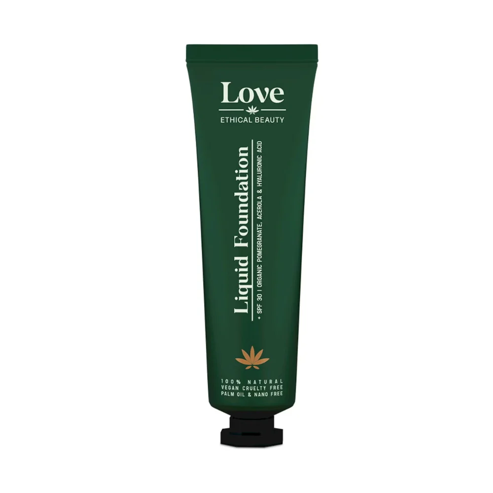 Love ethical beauty Fondotinta liquido SPF 30, beige (30 g)