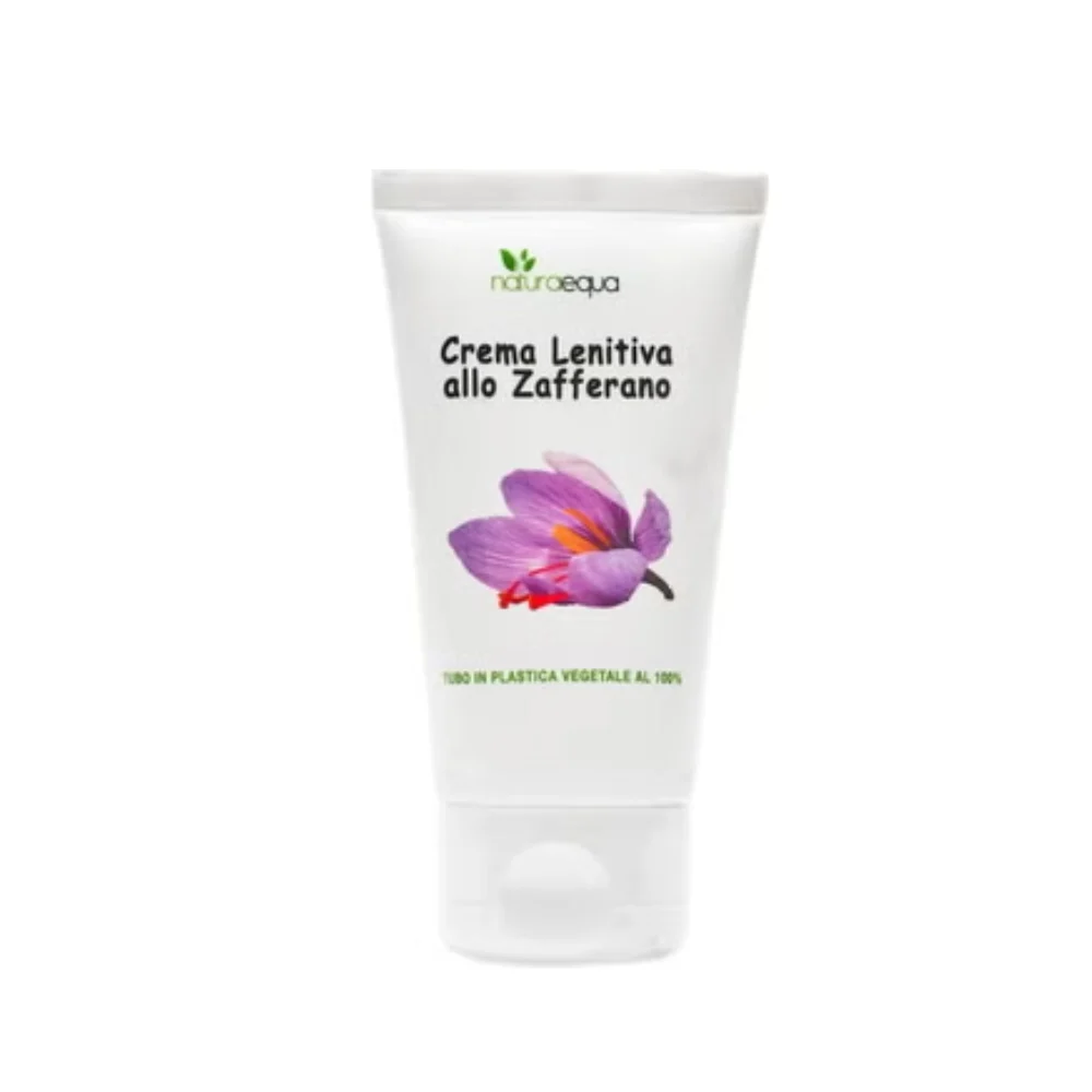 Naturaequa Crema Lenitiva Zafferano e Lavanda, 50 ml