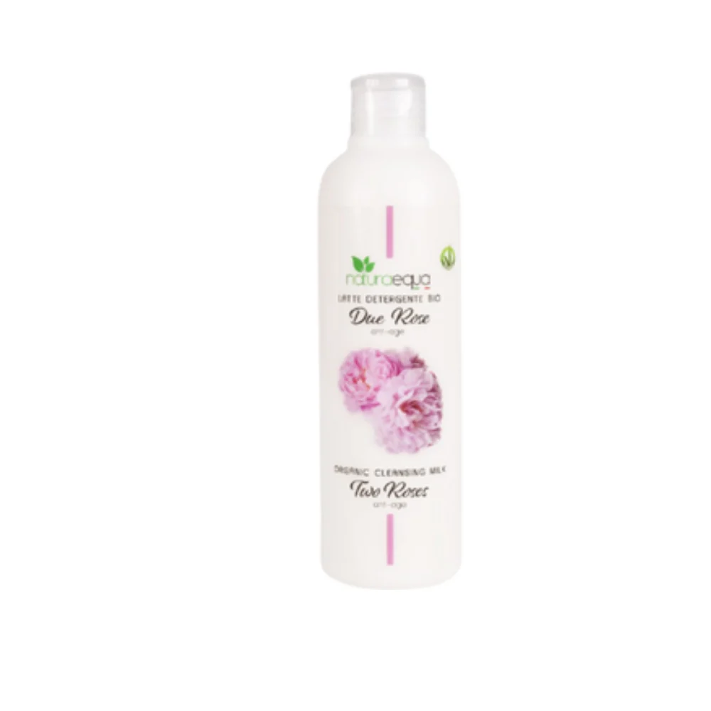 Naturaequa Due Rose - Latte detergente, 100 ml