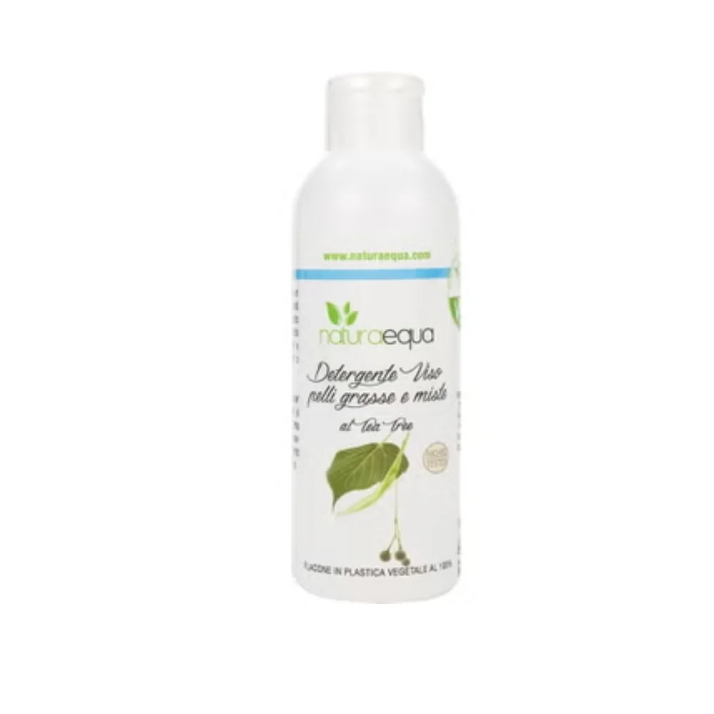 Naturaequa Detergente Viso Pelli Grasse e Miste, 150 ml