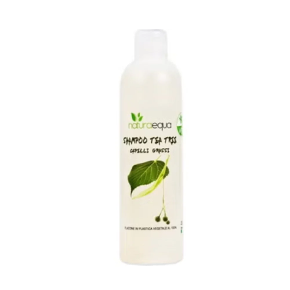 Naturaequa Shampoo Tea Tree Capelli Grassi, 250 ml