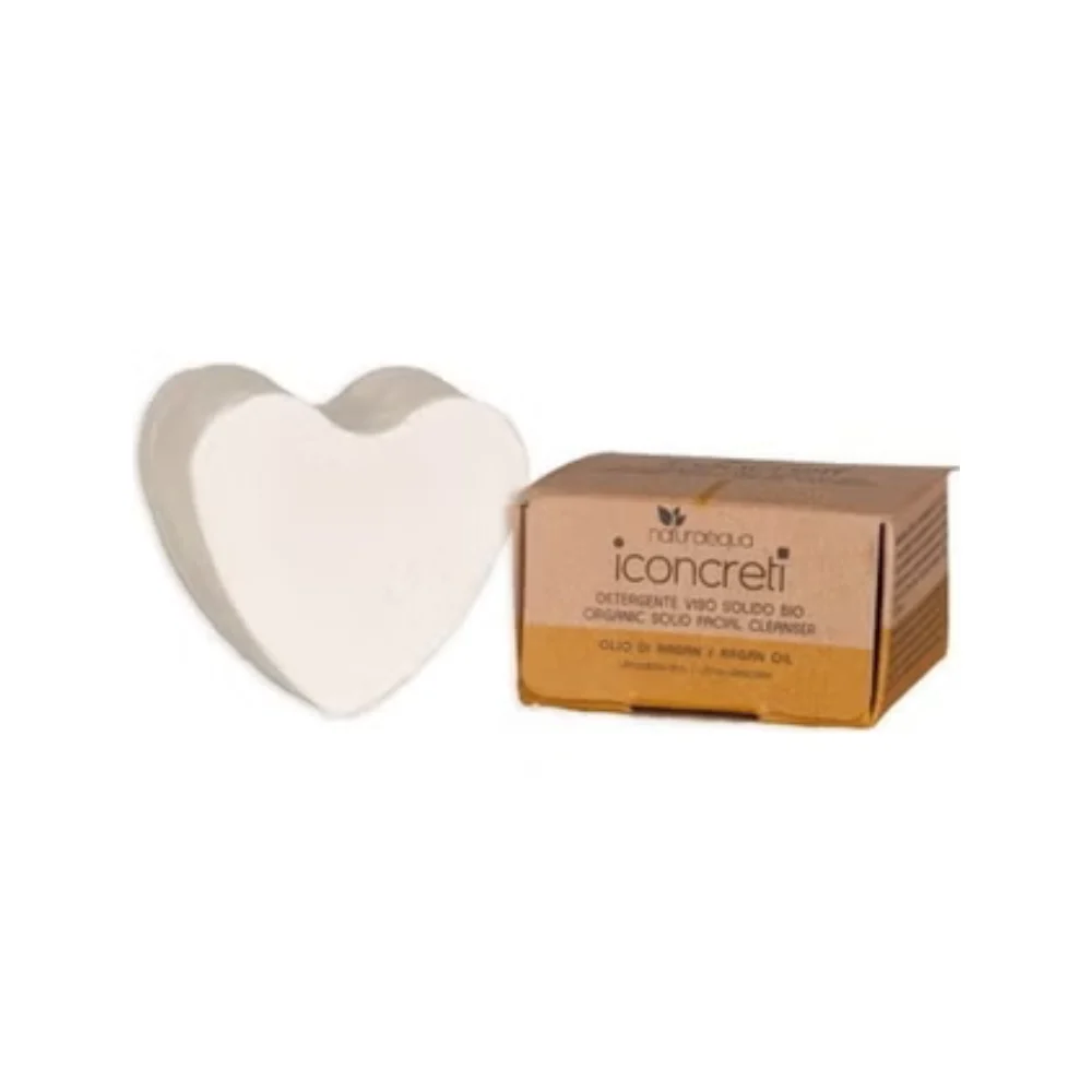 Naturaequa iConcreti Detergente Viso Solido Argan, 60 g