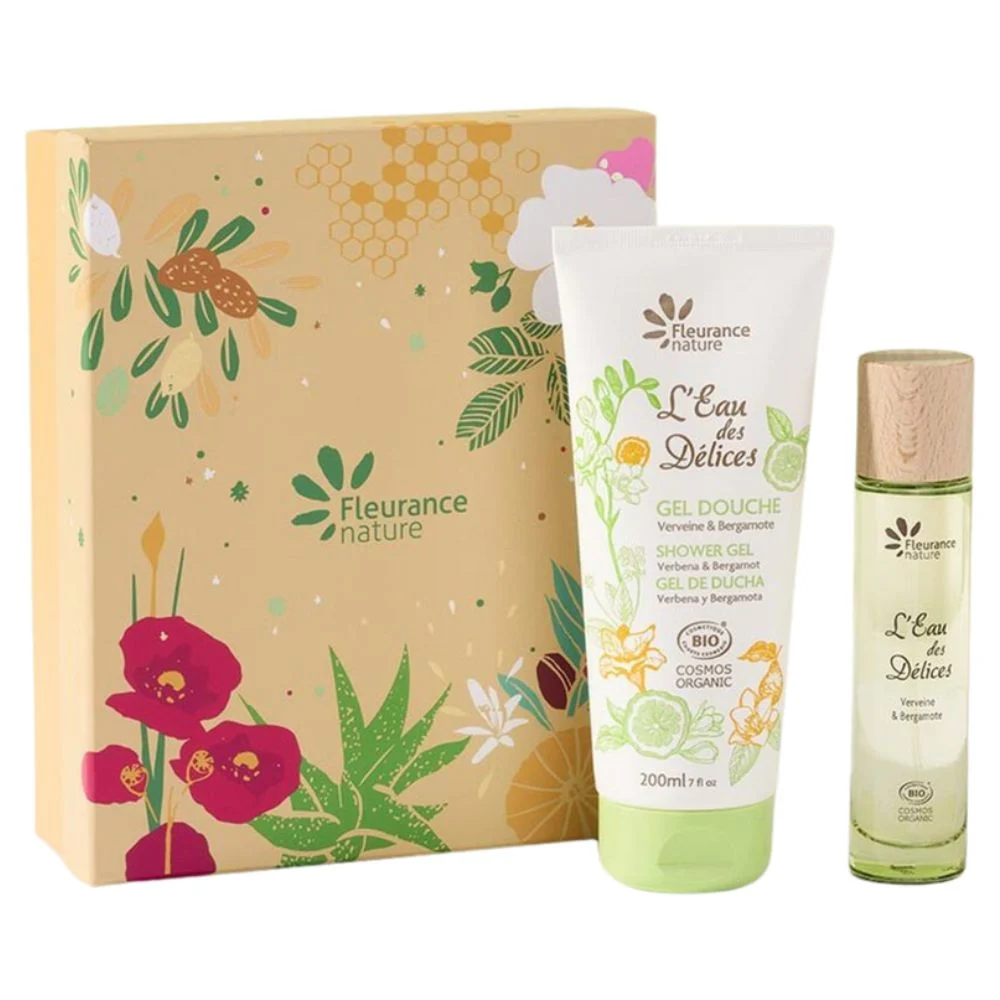 Fleurance nature L'Eau des Délices Set regalo verbena e bergamotto
