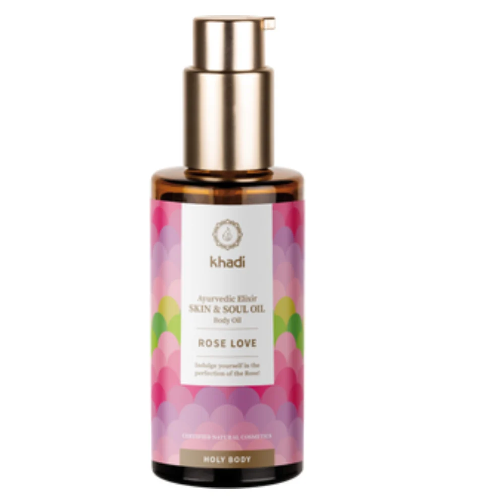 Khadi® Holy Olio Corpo Rose Love, 100 ml