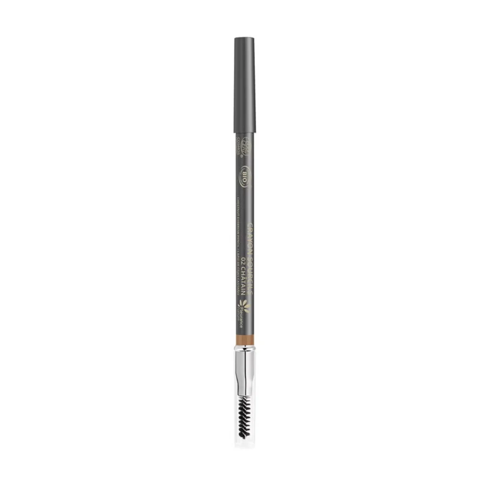 Fleurance nature Matita Sopracciglia, 02 Chatain (1,10 g)