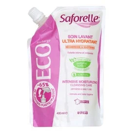 Saforelle lavaggio e risciacquo cura utra idratante ricarica idratante 400ml