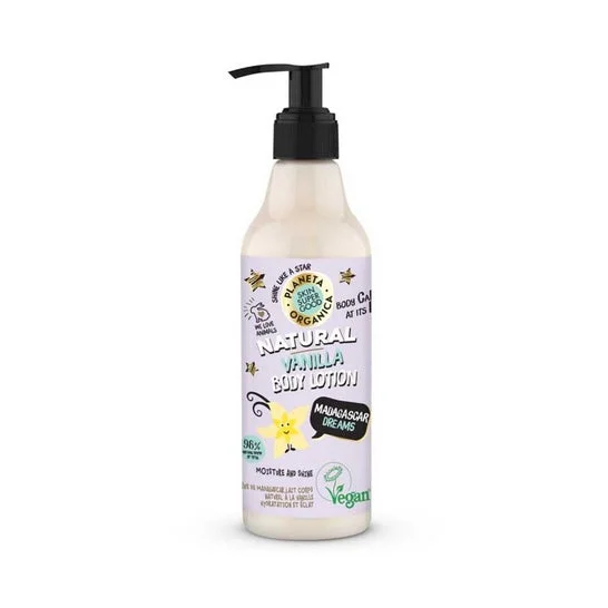 Planet Organic Vanilla Vanilla Body Lotion Madagascar Dreams 250ml