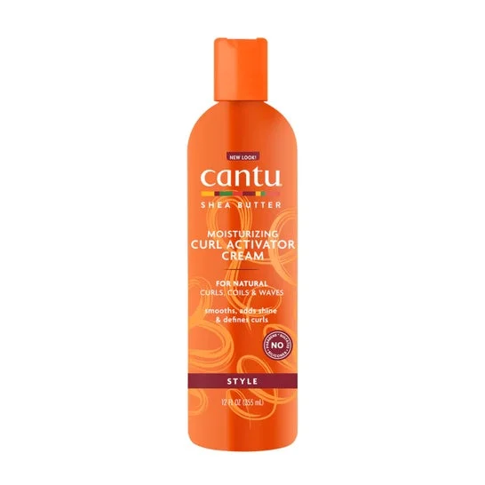 Cantu Burro di karité naturale per capelli, crema attivatrice di riccioli idratante 355ml