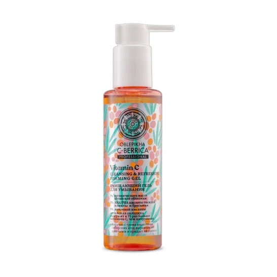 Natura Siberica Gel schiumoso per la pulizia del viso 150ml