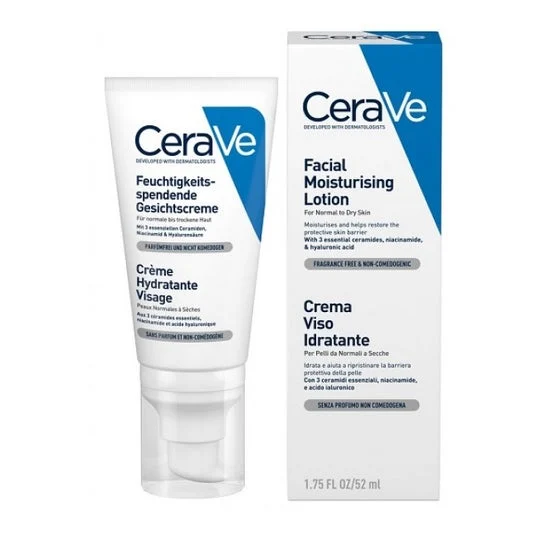 CeraVe Crema Viso Idratante Spf50 52ml