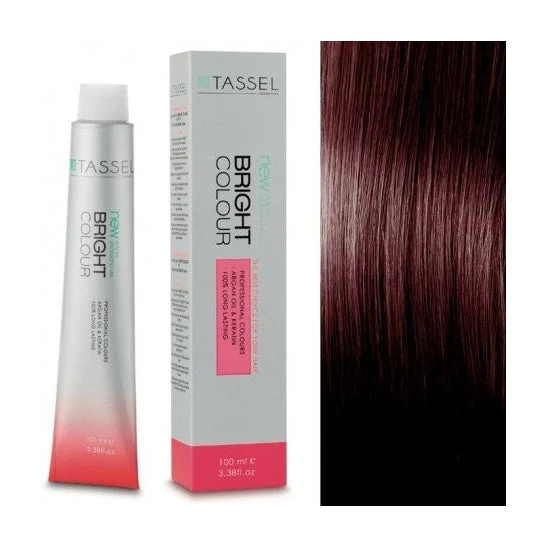 Tassel 5.5 Light Auburn Auburn Keratin Dye 100ml